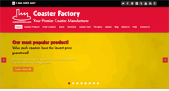 Desktop Screenshot of coasterfactory.com